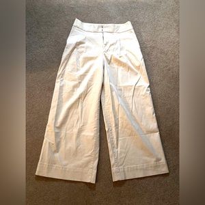 Gap Wide-leg Khakis size 4